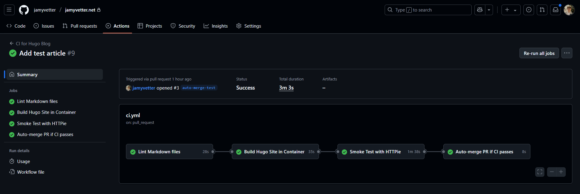 Looking good here ;)