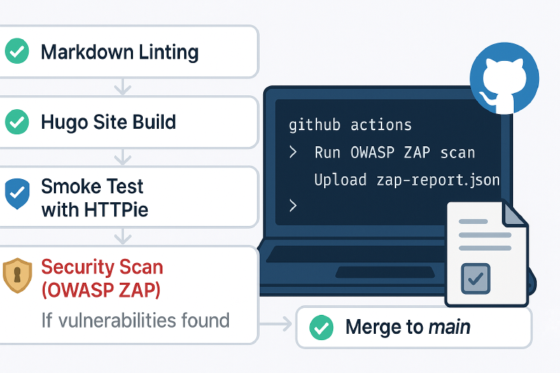 Featured image of post Enforcing Dynamic Security Testing in CI with OWASP ZAP